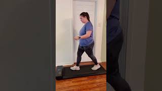 I love my WalkingPad. Stay motivated and healthy with this space-saving fold-up treadmill.