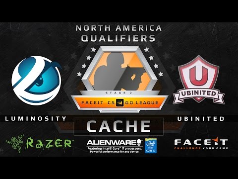 Ubinited vs Luminosity - Map 1 - Cache (FACEIT League 2015 Stage 2 NA Qualifier)
