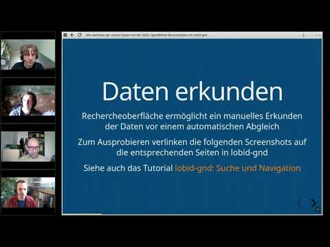 GNDCon 2.0 // Wie verlinken wir unsere Daten mit der GND?