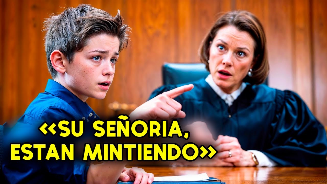Niño Interrumpe al Juez en el Tribunal y Dice Dos Palabras, el Juez se Pone Pálido