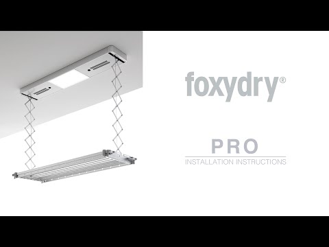 Elektro-Wäscheständer für die Decke PRO Breite: 160 cm