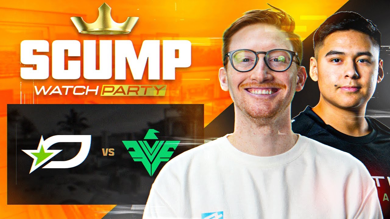 🔴LIVE - SCUMP WATCH PARTY!! OpTic TEXAS VS VEGAS FALCONS | CDL Major 1 Week 3