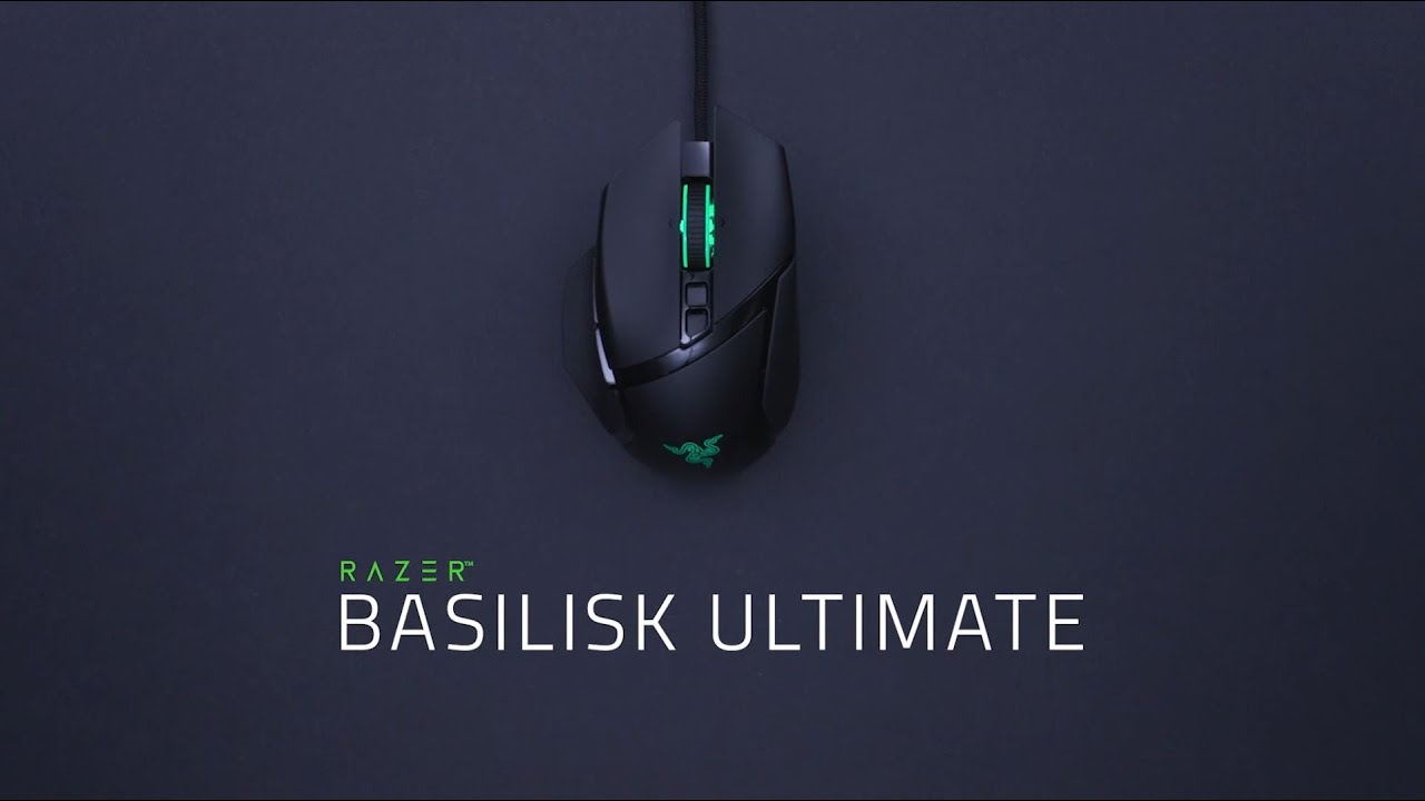 Беспроводная мышь Razer Basilisk Ultimate с зарядной станцией, черный