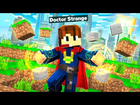 Unbelievable Transformation: Becoming Doctor Strange in Minecraft!