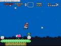 Super Mario World Custom Level Sky Bouncing
