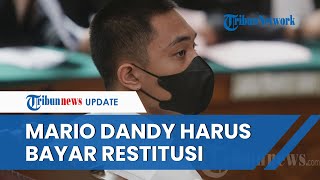 Pengacara Sebut Mario Belum Tentu Sanggup Bayar Restitusi Rp 100 Miliar, Paman David: Itu Amanat UU
