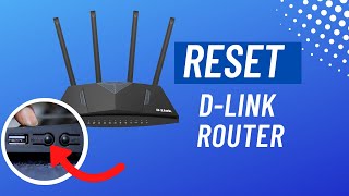How to Reset D Link Router to Default Settings