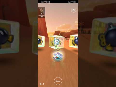 Mario Kart Tour Winter Tour Baby Mario Cup Goomba Takedown