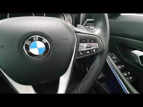 191KE2629 - 2019 BMW 3 Series 320D SE Auto Black Leather , Nav , 38,750