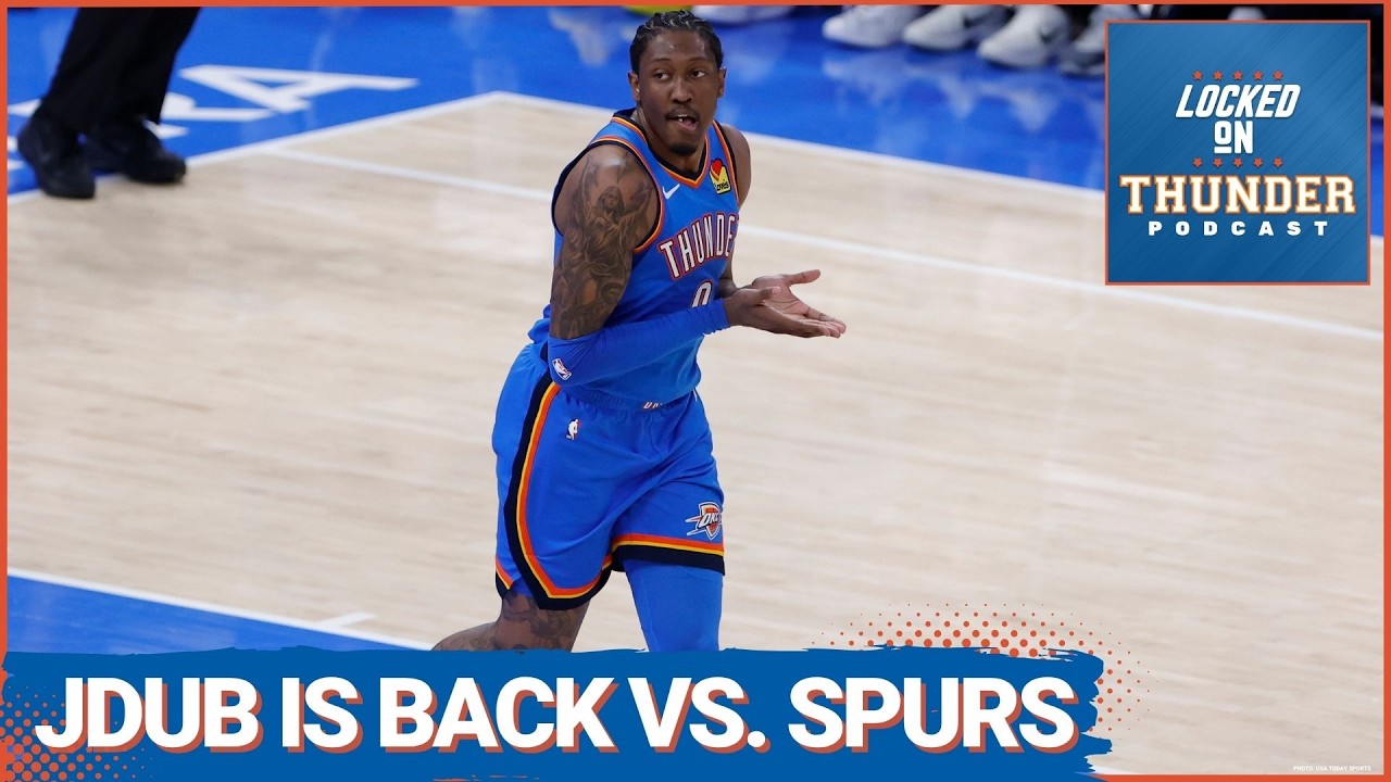 'You Need All Hands On Deck': Locked On Thunder Welcomes Jalen Williams Back For Game 1 Vs Spurs