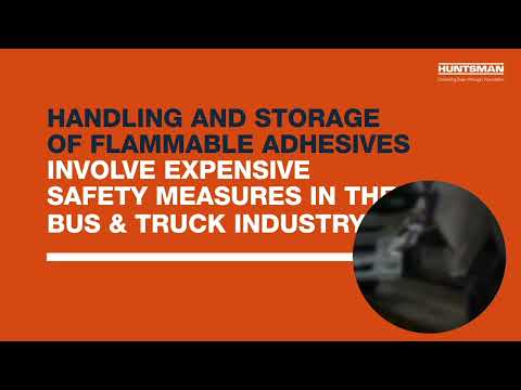 huntsman araldite bus and truck flammability
