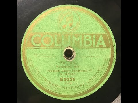 Guido Deiro "Variety Polka" 1917 Accordion Solo 78 RPM