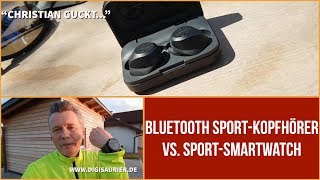 Schlägt der Bluetooth Sport-Kopfhörer von Jabra eine Garmin Sport-Smartwatch?*Digisaurier Praxistest