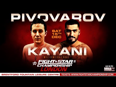 FIGHTSTAR CHAMPIONSHIP 16 | Pavlo Pivovarov vs. Faisal Kayani