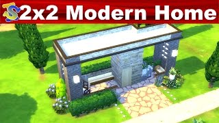 The Sims 4 Building a 2x2 modern Home