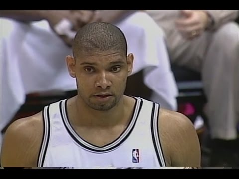 Tim Duncan Full Highlights vs Lakers 2001 WCF GM2 - 40 Pts, 15 Rebs, 4 Blks