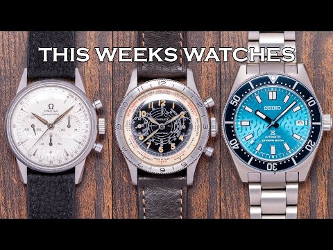 This Weeks Watches - Gallet Flying Officer Truman, Omega 321, Seiko & More [EP235]