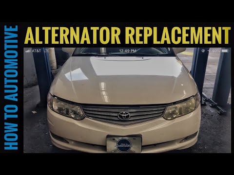 How To Change The Alternator On A Toyota Camry/Solara