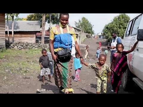 I bambini dispersi di Goma alla ricerca dei genitori