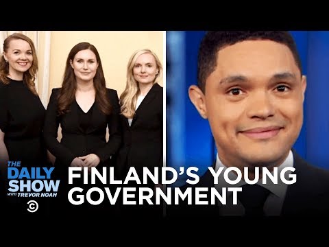 Finland’s Super Young New Prime Minister | The Daily Show