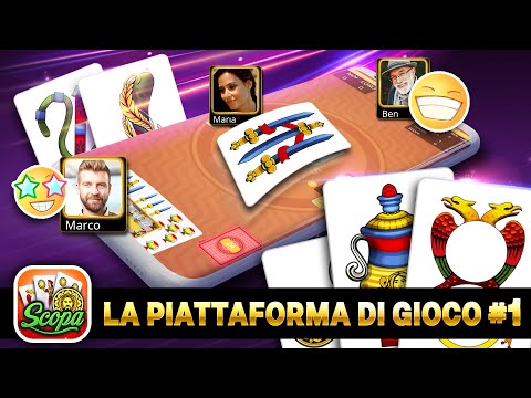 VIP Games - Gioca a Scopa, Briscola o Tressette con amici