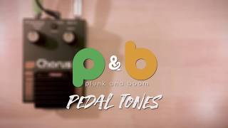 Video thumbnail for P&B Pedal Tones - AMDEK CHK-100 Chorus by Plunk & Boom audio