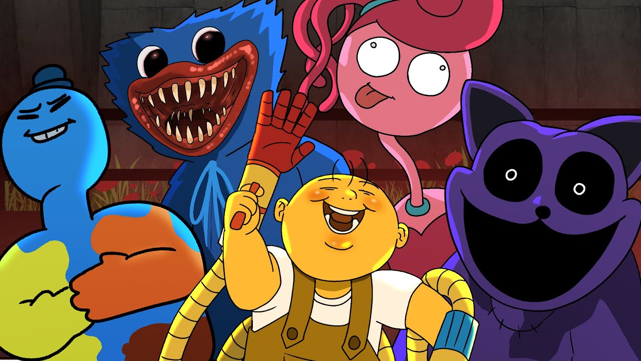 Poppy Playtime Chapter 1–4 Recap Compilation