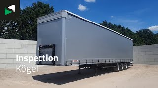 New K&ouml;gel S24-1 MEGA Hefdak Schuifdak Liftas curtain side semi-trailer | Image 4 - Autoline