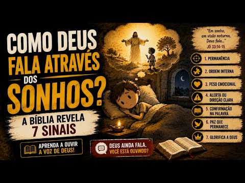 Como Deus Fala Através dos Sonhos? A Bíblia Revela 7 Sinais