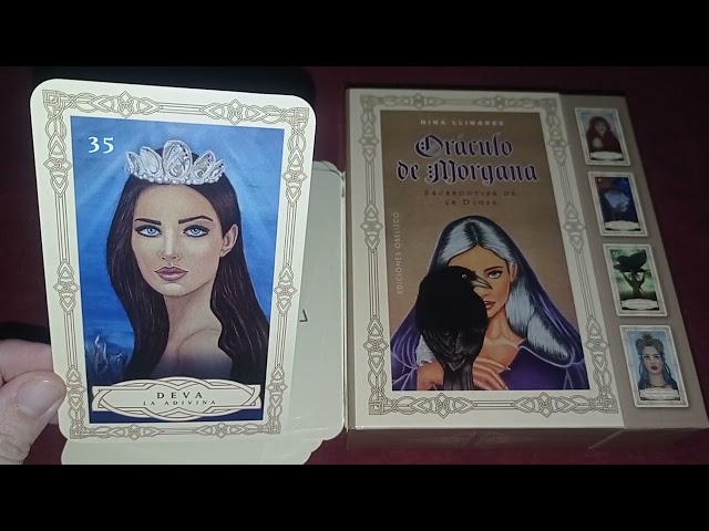 Vídeo relacionado con Oraculo de Morgana (cartomancia y tarot): Sacerdotisa de la Diosa