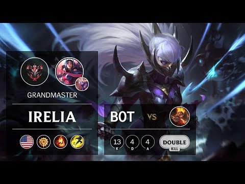Irelia Bot vs Brand - NA Grandmaster Patch 9.15