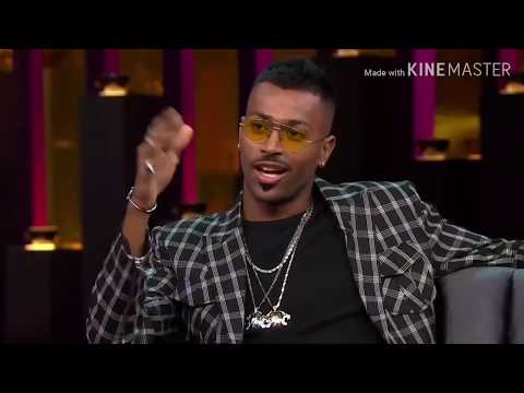 Hardik Pandya kofee with karan controversial comments