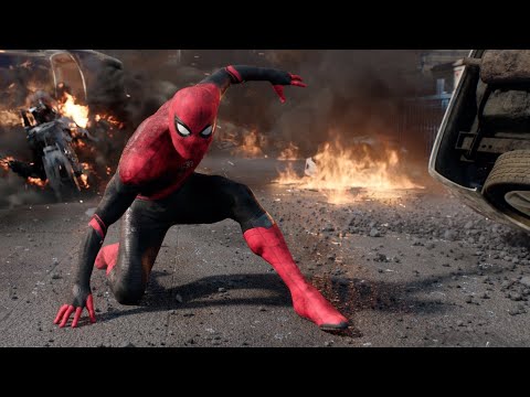 Spider-Man: Far From Home (2019) - ''Spider-Man Vs. Drones'' | Movie Clip HD