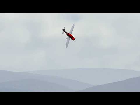 Cirrus SR22 High Performance Windy Takeoff, Engine Failure and Parachute Deployment