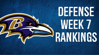 Top 12 Defense /DST Rankings Week 7 Fantasy Football