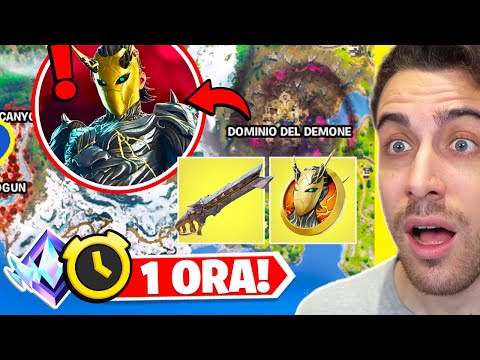 Atterro per 1 ORA al DOMINIO del DEMONE da BOSS DAIGO in Ranked! Stagione SUPER Fortnite ITA!
