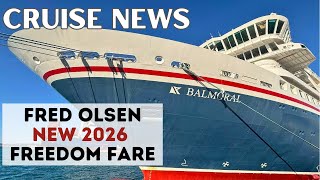 What’s included in the brand new Fred. Olsen Cruise Line fares? What’s changed? 