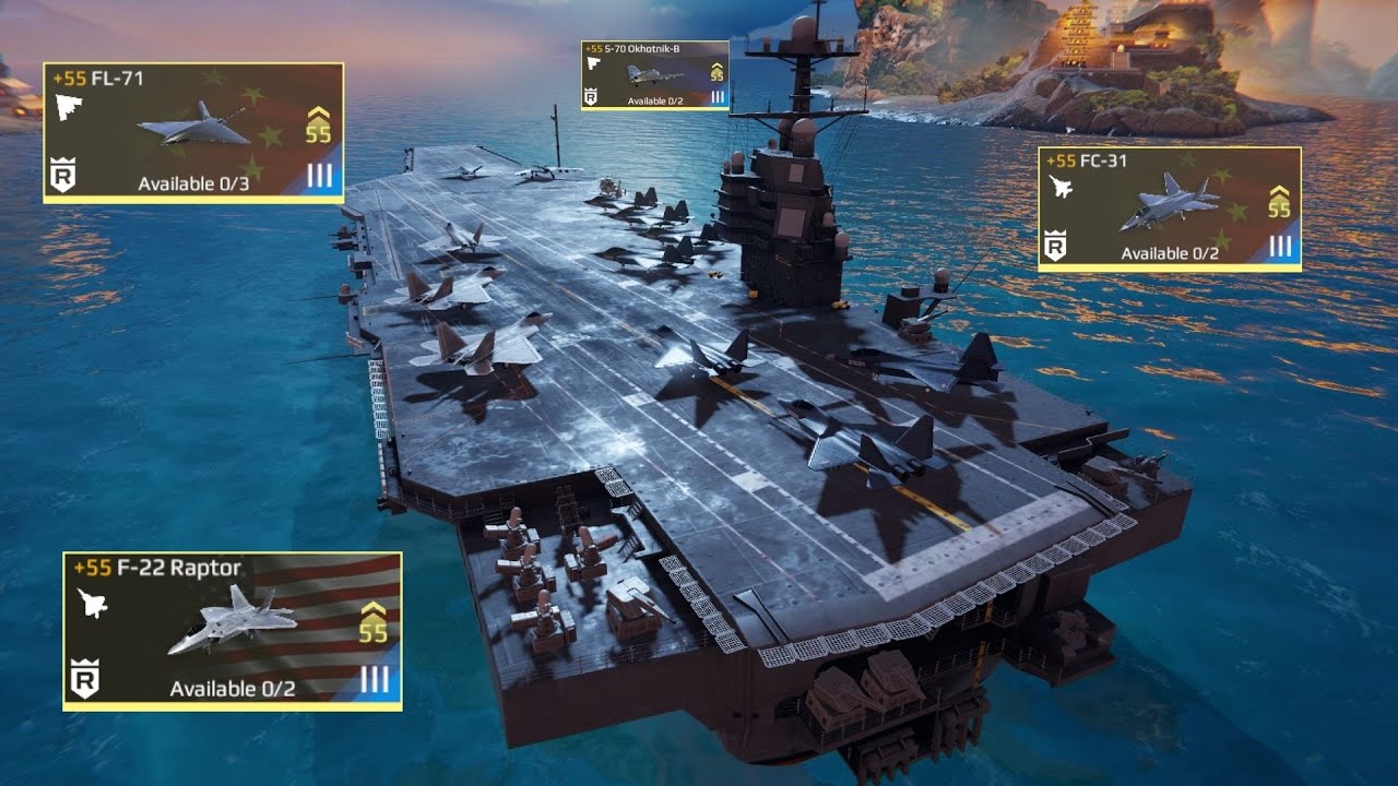 USS Gerald R. Ford (CVN-78) - 2 Million Damage..Only Level 15 Equipment?  - Modern Warships