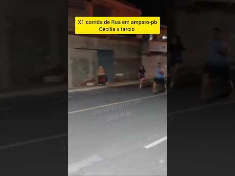 X1 corrida de rua em amparo-pb Cecília X tarcio.  #shortvideo #viralvideo #viral