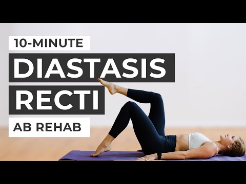 10-Minute Abs After Baby (8 Diastasis Recti Safe Ab Exercises)