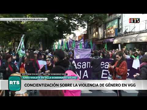 ✊ VILLA GOBERNADOR GÁLVEZ PRESENTÓ LAS ACTIVIDADES POR UN NUEVO ANIVERSARIO DE “NI UNA MENOS”