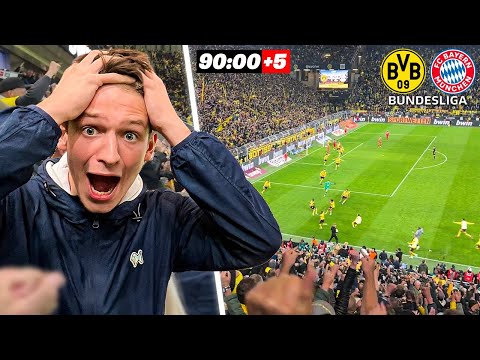 THE MOMENT DORTMUND SCORE LAST MINUTE COMEBACK vs BAYERN