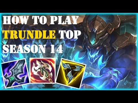 LEARN HOW TO PLAY TRUNDLE TOP 2024 in Season 14 & CARRY (NO DIE) Build/Runes | TRUNDLE Guide 2024