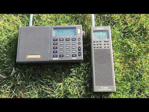 XHDATA D-808 vs Tecsun PL-365 internal antenna comparison - part 1