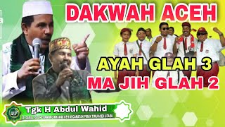 Download lagu The funniest Acehnese preaching by Tgk H Abdul Wahid Tualang Cut - Darul Falah Matang Keh mp3