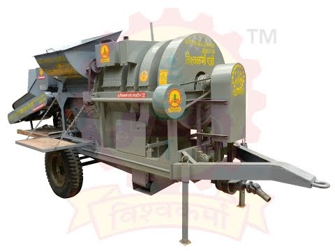 Vishwakarma eddy gray multicrop thresher, capacity: high