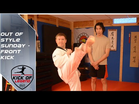 TAEKWONDO: Front Kick drills
