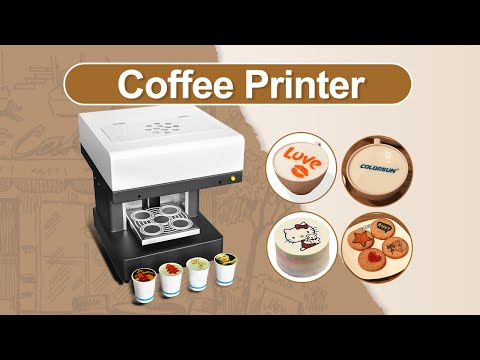 2022 New CSC1-4 CISS four cup coffee printer for Milk tea