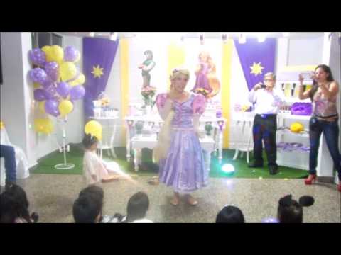 Show Infantil de Rapunzel (Enredados) con Estrellas Magicas - Magicamente Divertido!!!
