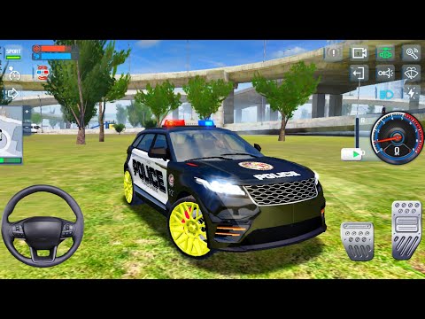 Police Simulator 2022 - Range Rover 4x4 Police Car Realistic Offroad Drive - Android GamePlay